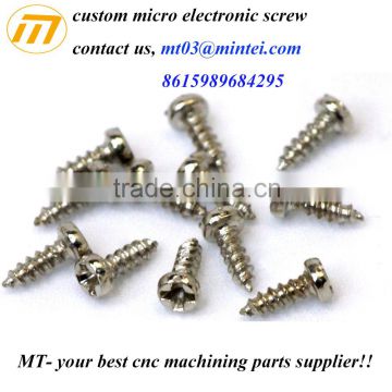 Custom micro screw for electronics