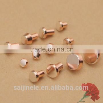 2014 Environmental Alloy Electrical Silver Bimetal Contact Rivets with Rohs approved