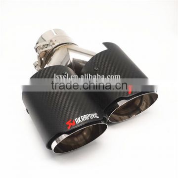 exhaust system stainless steel carbon fiber exhaust tips