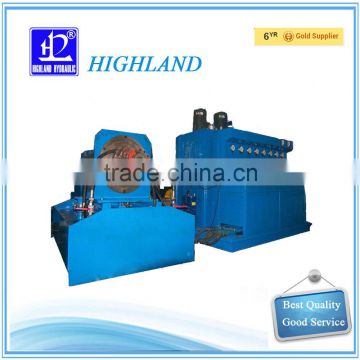 Highland 300-500L/min comprehensive hydraulic test bench design