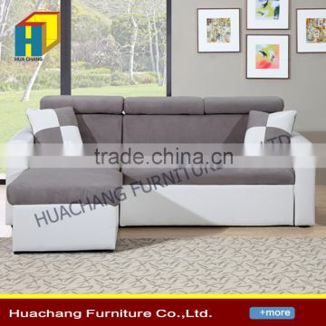 2016 Hot Selling French Sofa Bed With Adjust Headrest