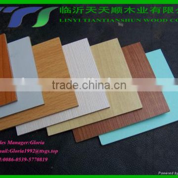 China OSB Melamine Faced Cherry Particle board/ Chipboard Manufacturer
