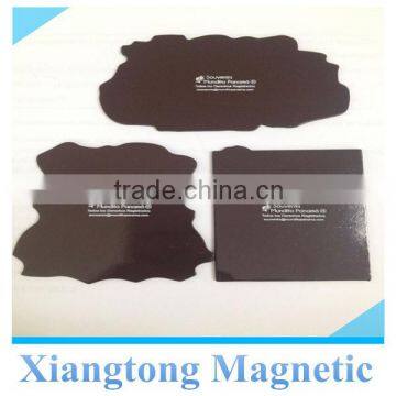 Hot Selling Kinds of Shape Rubber Magnetic Sheets with double / Magnetic Sheet with customer logo printing