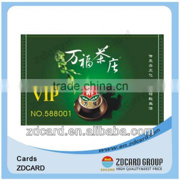 Plastic gift card ZD