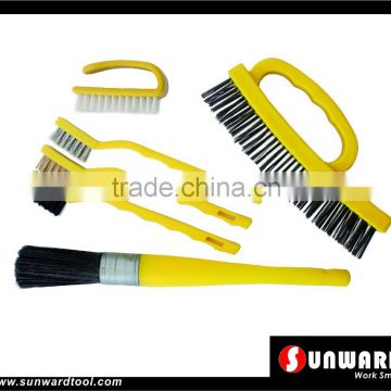 6PC Detail Cleaning Wire Brush Kit