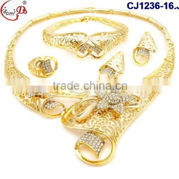 CJ1236-(16-30)hot sale and different design rhinestone crytal jewelry set wedding/evening party ladies jewelry set