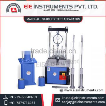 Sturdy and Elegant Marshall Stability Testing machine at Low Price