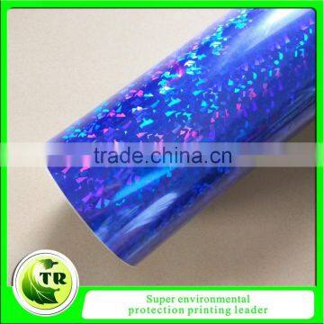 Cobalt laser PET heat transfer thermo film for clothing