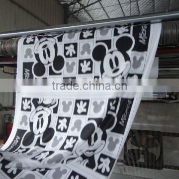Microfibre printed cloth