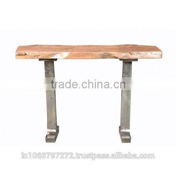 Console Table with iron legs