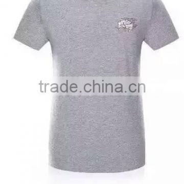 chinese factory bulk plain t-shirts cheap plain grey t-shirts