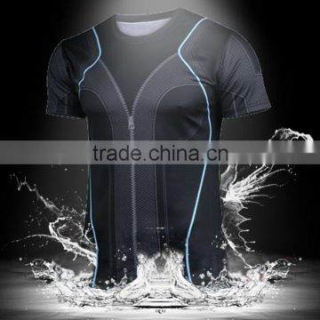 Wholesale 3D Print T-shirt Superhero Sublimation Tops Plus Size N10-13