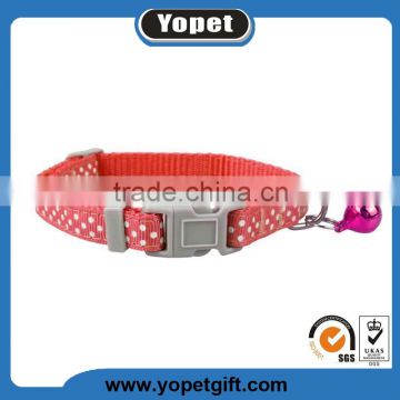 Pet Products Fashion Custom Nylon Dog Cat Collars And Leash For Puppy Wholesale
