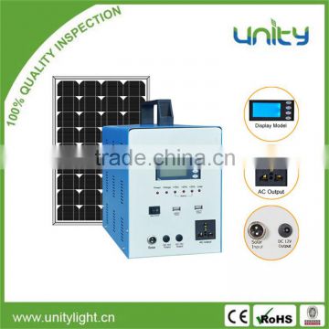 High Efficiency 100W Solar Power Generator System for Small Homes