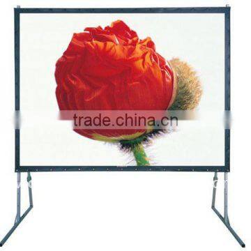 easy fold projection screen