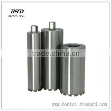 Reinforced concrete wet diamond core bits