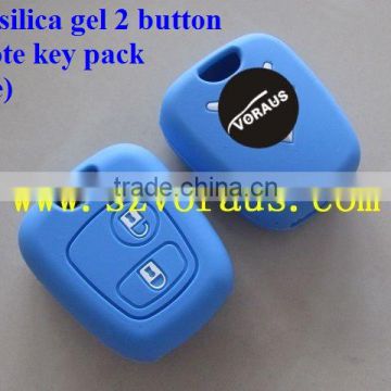 Citr silica gel 2 button remote key pack (blue)