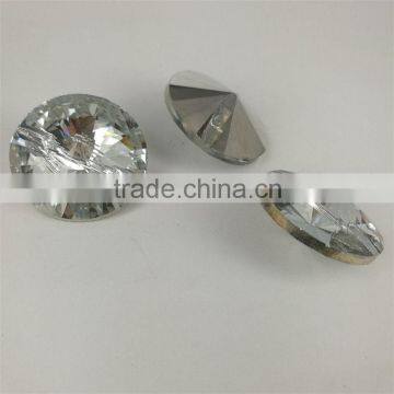 FACTORY DIRECTLY unique design crystal stone button for wholesale