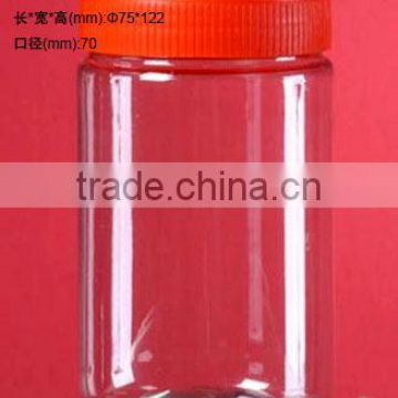 Transparent plastic pet bottles/empty plastic bottles