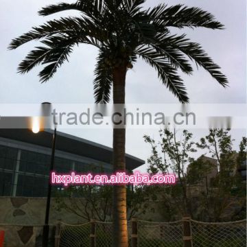 Artificial big tower palm trees