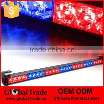 28 LED Amber/Yellow Emergency Traffic Advisor Flash Strobe Light Bar Warn Lamp 151528