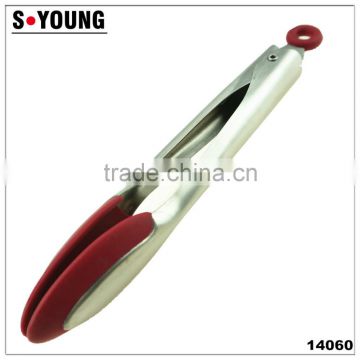 14060 14 Inch High Quality Silicone Locking Food Tong Grill Tongs