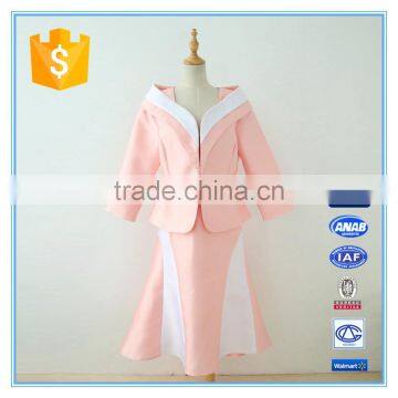 Elegant back neck design for ladies suits for polyester fabric
