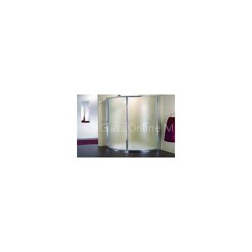 Flat Sound Insulation Frosted Tempered Glass 19mm For Bathroom