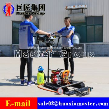 BXZ-2 gasoline engine 7.75HP mountain bags drill rig manufacturer backpack core sample drilling rig price
