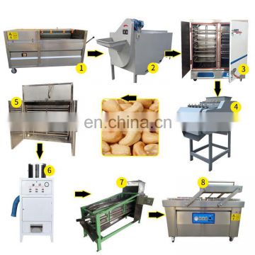 high quality cashew nut production line stainless steel cashew nut processing line