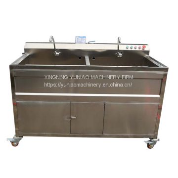 Tomato Ginger Onion Fruit Roller Washer Cleaner Vegetable Brush Washing Automated Machine Price  WT/8613824555378