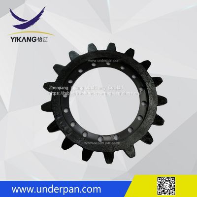 Morooka drive sprocket MST800 for Morooka transport machinery undercarriage parts
