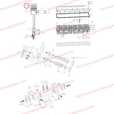 MAN D2066 Ring Assembly 02503-6001