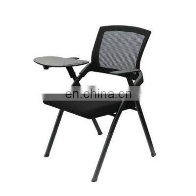 2021 Foldable Kids Conference Room Hall School Classroom Student Training Furniture Table Desks Chairs Sets With Wheel