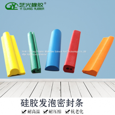 Factory supply customized size silicone foam strip for sealing