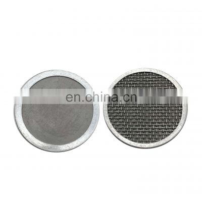 High-quality round plain filter wire mesh disc for liquid filtration