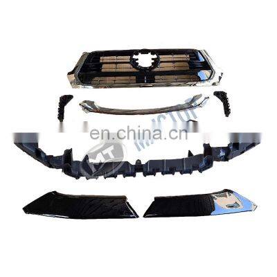 MAICTOP car accessories front body kit grille for hilux revo rocco 2016-2018 upgrade to 2020