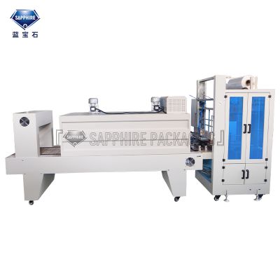Fully automatic book newspaper packaging machine Disposable tableware packaging machine can ues POF flime
