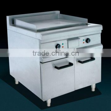 Griddle with cabinet