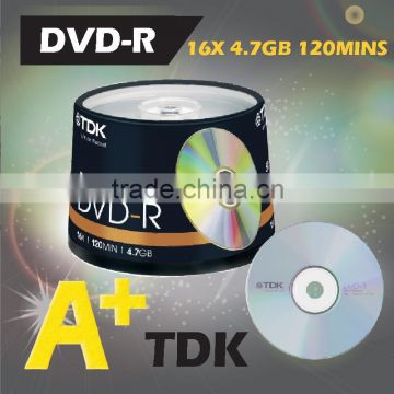 TDK blank cd dvd, dvd-r, high quality made in taiwan products