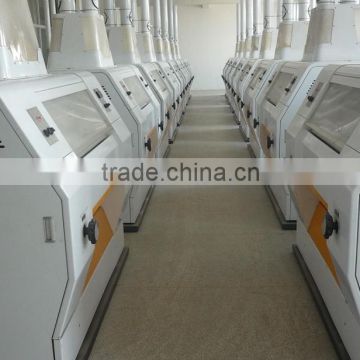 complete set of 100TPD wheat flour milling machinery