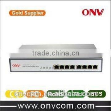 HOT SELL 8 port 10/100M Power over ethernet switch 30Watts per port POE31008P