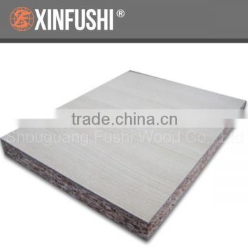 18mm Natural veneer faced Particle board