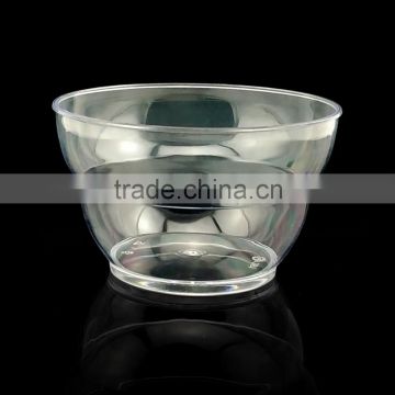 transparent plastic bowl type and food,food use disposable tablewareand round bowl