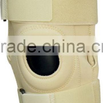 Neoprene knee stabilizer with Adjustable sleeve openings