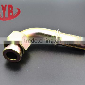 cnc machines produce carbon steel 90 degree ORFS female banjo fitting