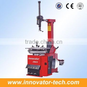 Automatic launch tyre changer for tire changing with tilting back post model IT613