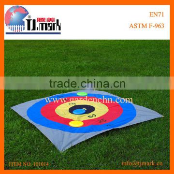 210cm game mat target game with frisbee