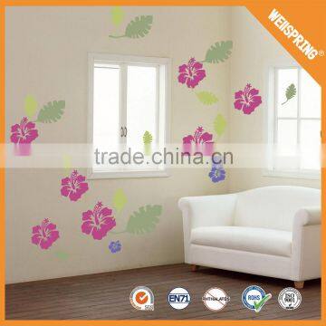 Party decorations removable wall decals bathroom waterproof china kichen wall sticker