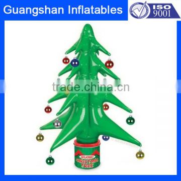 festival decoration inflatable christmas tree with ring bell